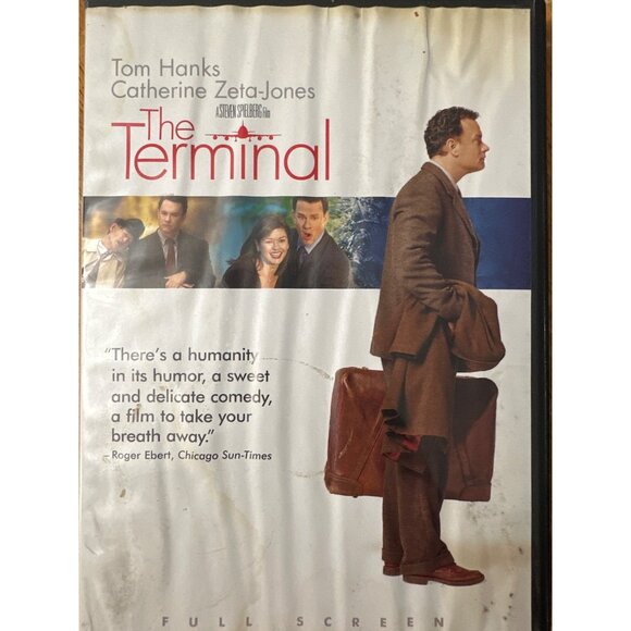The Terminal DVD 2004 A Steven Spielberg Film Tom Hanks Catherine Zeta-Jones - Picture 1 of 2